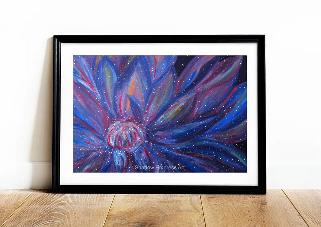 Ultraviolet Bloom – Art Print